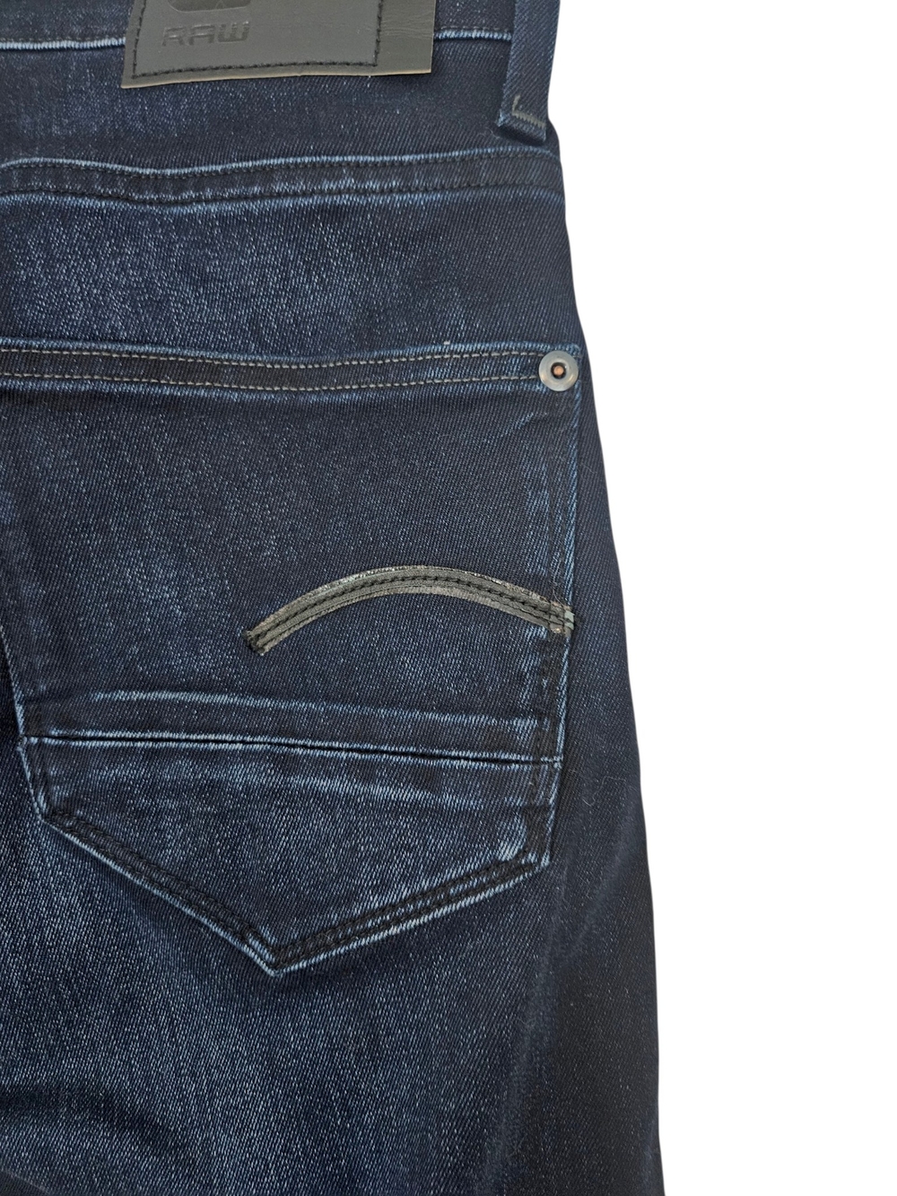 G-Star Raw Dark Blue Revend Skinny Jeans 33x34 - Picture 10 of 16